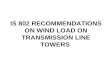 Is 802 Recommendations on Wind Load on Transmission