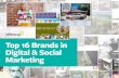 Top 16 Brands in Digital Social Marketing FInal