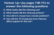 Partner Up: Use pages 738-741 to answer the following questions 1)What tactics did the Vietcong use? 2)What results did the Vietcong achieve? 3)How did.