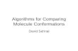 Algorithms for Comparing Molecule Conformations David Sehnal.