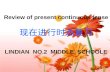 Review of present continuous tense 现在进行时态复习 LINDIAN NO.2 MIDDLE SCHOOLE.