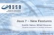 Java 7 – New Features Svetlin Nakov, Mihail Stoynov Bulgarian Association of Software Developers  BGJUG, TU-Sofia, hall 2140 20.05.2010 BGJUG,