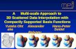 INFORMATIK A Multi-scale Approach to 3D Scattered Data Interpolation with Compactly Supported Basis Functions Yutaka Ohtake Yutaka Ohtake Alexander Belyaev.