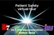 Patient Safety virtual tour HL7-IHE Demonstration HIMSS 2004.