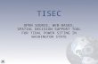 TISEC OPEN SOURCE, WEB-BASED, SPATIAL DECISION SUPPORT TOOL FOR TIDAL POWER SITING IN WASHINGTON STATE.