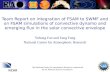 Team Report on integration of FSAM to SWMF and on FSAM simulations of convective dynamo and emerging flux in the solar convective envelope Yuhong Fan and.