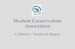 Student Conservation Association California / Southwest Region.