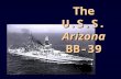 The U.S.S. Arizona BB-39. The first photograph Americans saw of Arizona in the Pearl Harbor attack.