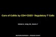 Cure of Colitis by CD4 + CD25 + Regulatory T Cells Barrette Kathleen – Dreesen Erwin Mottet C, Uhlig HH, Powrie F.