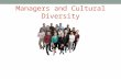 Managers and Cultural Diversity. “Copyright and Terms of Service Copyright © Texas Education Agency. The materials found on this website are copyrighted.