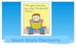 ELA 10 Short Story Elements.  A short story is a name given to a fictional prose selection, which is short (it can be read in one sitting) and is a story.