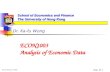 Ka-fu Wong © 2003 Chap 16- 1 Dr. Ka-fu Wong ECON1003 Analysis of Economic Data.