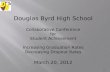 1 Douglas Byrd High School Collaborative Conference for Student Achievement Increasing Graduation Rates Decreasing Dropout Rates March 20, 2012.