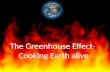 The Greenhouse Effect- Cooking Earth alive. “The Greenhouse Effect” “The greenhouse effect refers to circumstances where the short wavelengths of visible.