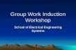 Group Work Induction Workshop School of Electrical Engineering Systems.