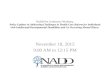 NADD Pre Conference Workshop Policy Updates in Addressing Challenges in Health Care Reform for Individuals with Intellectual/Developmental Disabilities.