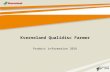 Kverneland Qualidisc Farmer Product information 2016.