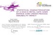 REALITY STATISTICAL CHARACTERIZATION OF A HIGH-K METAL GATE 32NM ARM926 CORE UNDER PROCESS VARIABILITY IMPACT Paul Zuber Petr Dobrovolny Miguel Miranda.