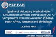 Quality of Voluntary Medical Male Circumcision Services during Scale-Up: A Comparative Process Evaluation in Kenya, South Africa, Tanzania and Zimbabwe.