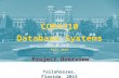 Tallahassee, Florida, 2015 COP4710 Database Systems Project Overview Fall 2015.