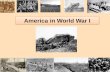 America in World War I. MILITARISM What is it? –Keeping a standing army always prepared for war –Armed forces as tool of diplomacy Which European country.