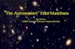Ray Norris, CSIRO Australia Telescope National Facility The Astronomers’ Data Manifesto.