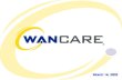 March 14, 2002. Why Buy WANCare Today Network Management Service Need for High Network Availability Insurance and Security Complement / Supplement IT.