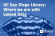 UC San Diego Library: Where we are with Linked Data Arwen Hutt.