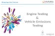 Shaping the Future Engine Testing & Vehicle Emissions Testing.