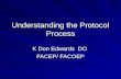 Understanding the Protocol Process K Don Edwards DO FACEP/ FACOEP.