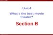 Unit 4 What’s the best movie theater? fat thin