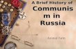 A Brief History of Communism in Russia Animal Farm.