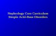 Nephrology Core Curriculum Simple Acid-Base Disorders.