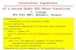 T. Csörgő @ NN2006, Rio de Janeiro, 2006/8/31 1 T. Csörgő MTA KFKI RMKI, Budapest, Hungary Correlation Signatures of a Second Order QCD Phase Transition.