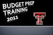 1 May 17 – 19, 2010. 2 Overview -Budget Prep consists of four ‘modules’: - Salary Planner -Employees (Salary, FTE, Labor Distribution) -Positions (Budget,