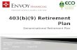 Denominational Retirement Plan Presented: Colorado Springs:August 20, 2012 Atlanta:August 23, 2012 © 2012 Envoy Financial, Inc. All rights reserved. Envoy.