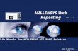 Www.millensys.com MILLENSYS Web Reporting Ver. 4.0 Add-On Module for MILLENSYS RIS/PACS Solution.