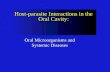 Host-parasite Interactions in the Oral Cavity: Host-parasite Interactions in the Oral Cavity: Oral Microorganisms and Systemic Diseases.