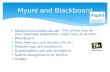 Myuni and Blackboard   - The online hub for your Swansea experience. Login here to access..   Blackboard.