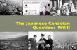 At the outbreak of World War II in 1939, the population of British Columbia included around 21,000 Canadians of Japanese origin, 75% of whom had residence.