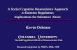 A Social Cognitive Neuroscience Approach to Emotion Regulation: Implications for Substance Abuse Kevin Ochsner OLUMBIA NIVERSITY OLUMBIA NIVERSITY CU Social/Cognitive/Affective/Neuroscience.