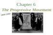 Chapter 6 The Progressive Movement 1890-1920. I. Intro to the Progressive Era A. So recall the Populists…… 1. Who were they? a. mostly farmers, rural.