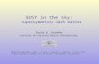 SUSY in the sky: supersymmetric dark matter David G. Cerdeño Institute for Particle Physics Phenomenology Based on works with S.Baek, K.Y.Choi, C.Hugonie,