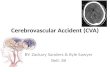 Cerebrovascular Accident (CVA) BY: Zackary Sanders & Kyle Sawyer Bell: 2B.