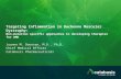 A return to health Targeting Inflammation in Duchenne Muscular Dystrophy: Non-mutation specific approaches in developing therapies for DMD Joanne M. Donovan,
