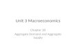 Unit 3 Macroeconomics Chapter 28 Aggregate Demand and Aggregate Supply.