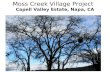 Moss Creek Village Project Capell Valley Estate, Napa, CA.