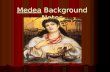 Medea Background Notes. Modes of persuasion Over 2,000 years ago the Greek philosopher Aristotle argued that there were three basic ways to persuade an.