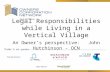 Legal Responsibilities while Living in a Vertical Village An Owner’s perspective: John Hutchinson - OCN.
