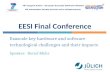 FP7 Support Action - European Exascale Software Initiative DG Information Society and the unit e-Infrastructures EESI Final Conference Exascale key hardware.